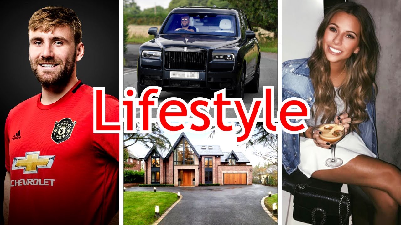 Luke Shaw Lifestyle | Girlfriend | Networth | Cars | Family | Salary | Anouska Santos