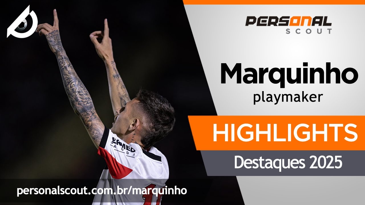 Marquinho   playmaker   HIGHLIGHTS   Botafogo SP 2025