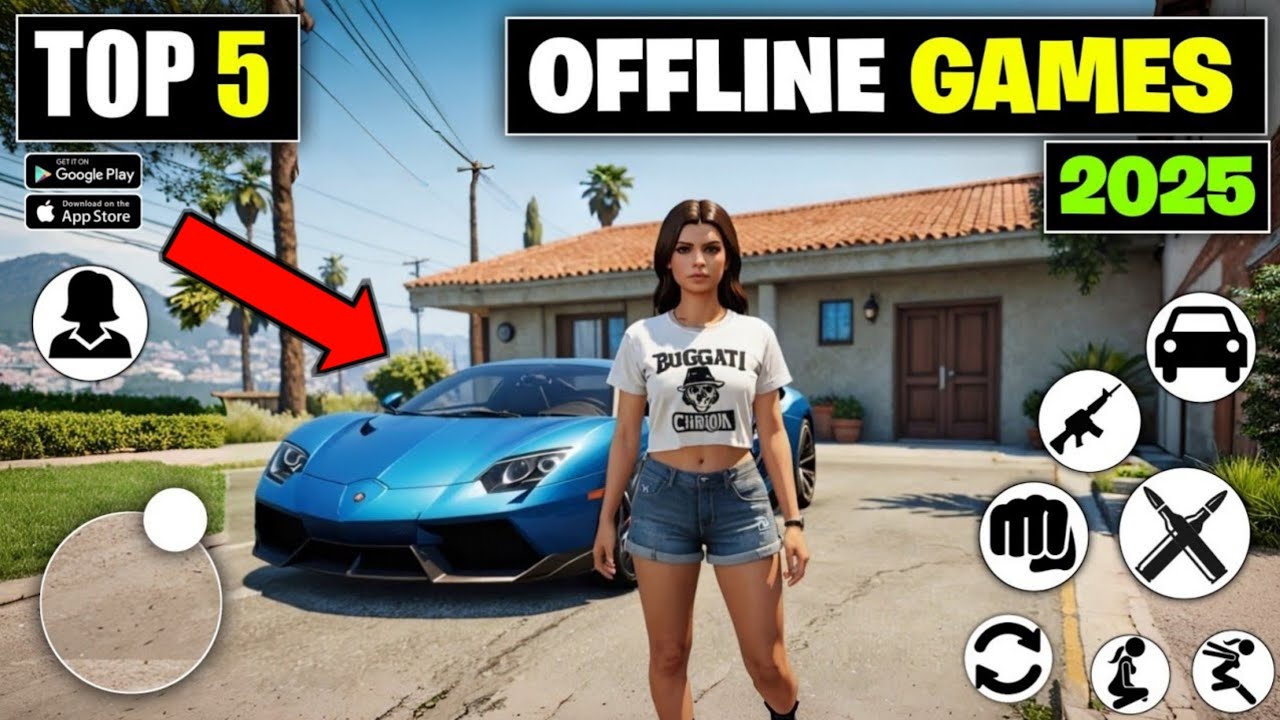 Top 5  best Offline  Games Under 100MB🤯 Top 5 Simulator Games Under 100MB|Top 5 Simulator Games