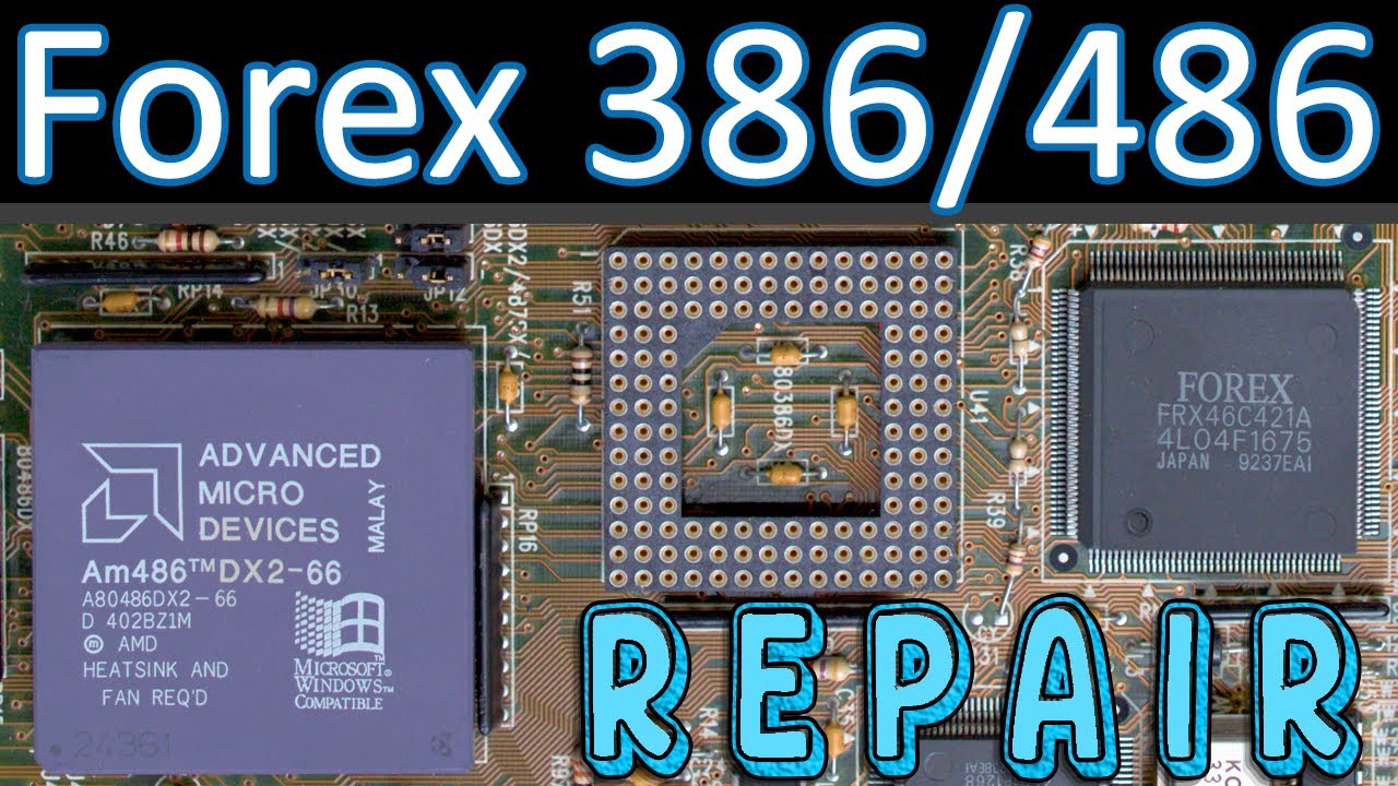 Dual-Socket Nostalgia: Forex 386/486 motherboard repair