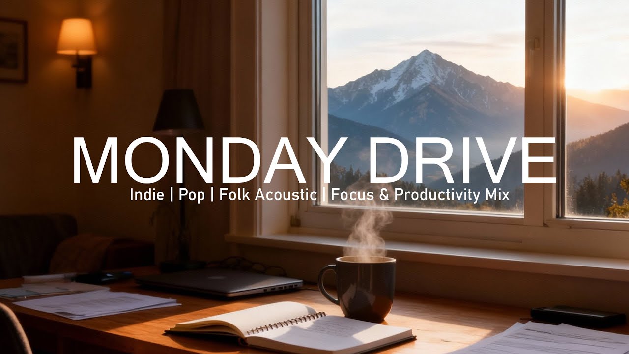 Monday Momentum #3 | Bright Indie - Pop - Folk Acoustic for Focus & Morning Productivity