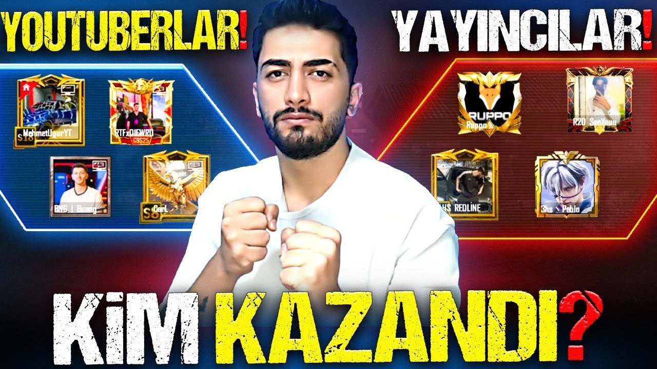 YOUTUBER'LARI ÇAĞIRDIM! YAYINCILAR MEYDAN OKUDU! (DAVA ÇIKTI!) 😱 | PUBG Mobile