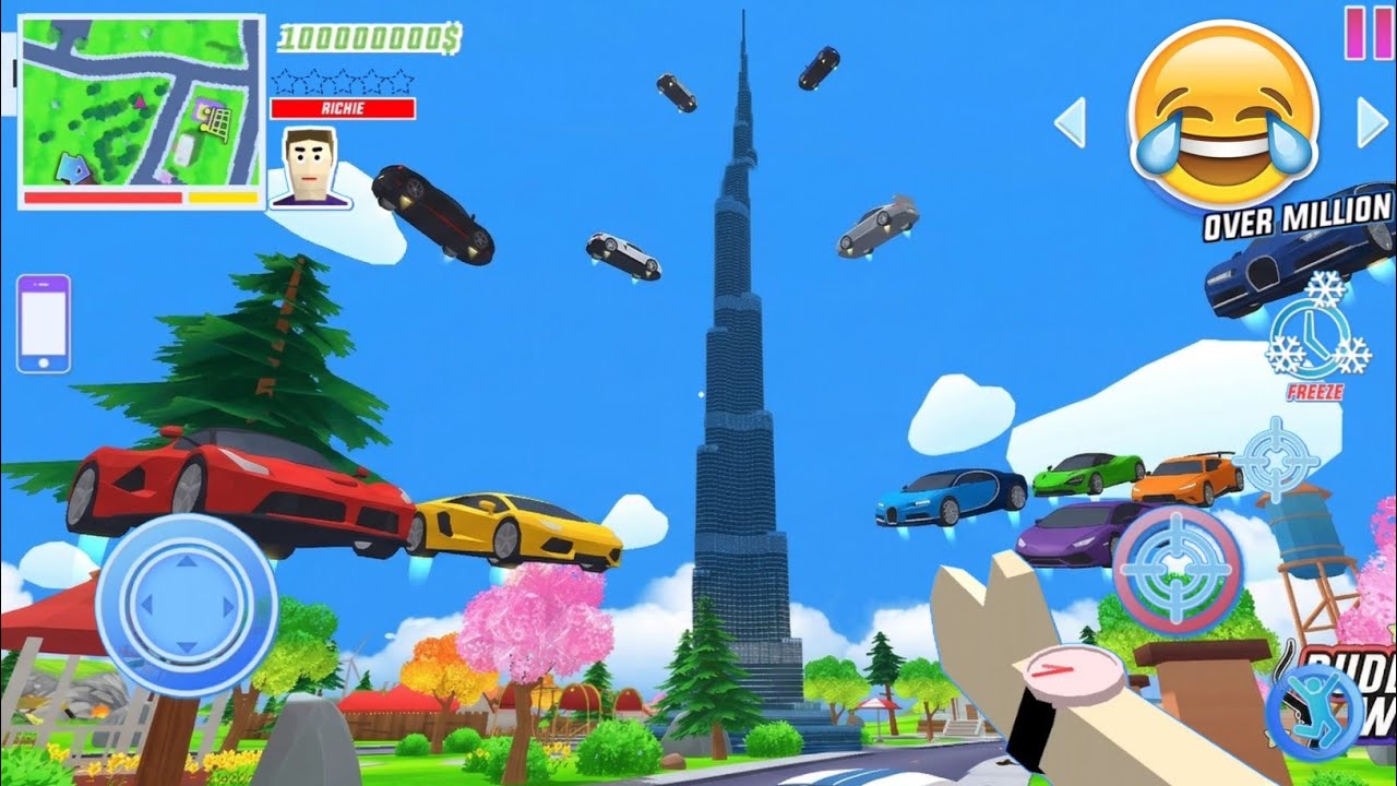 New Burj Khalifa Building In Dude Theft Wars | Niruz Gaming 