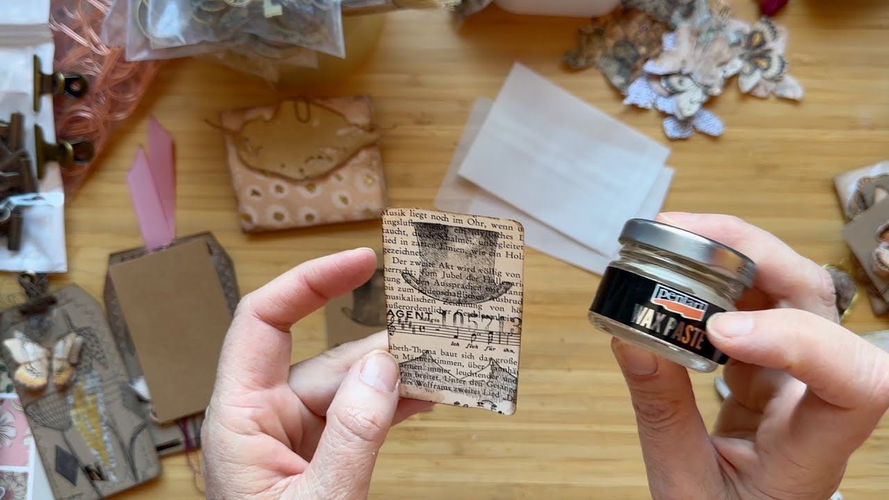 Wax Paste und Jahresendbastelei