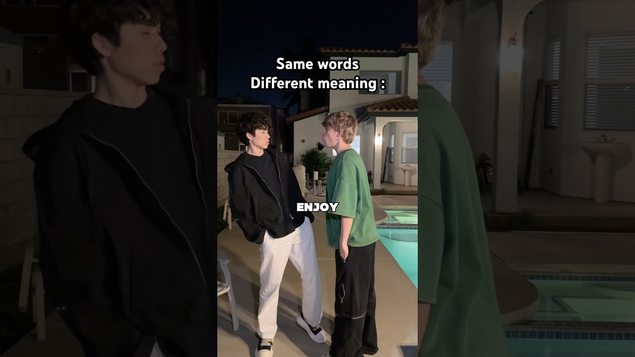 Same Words DIFFERENT Meaning &hellip;  #shorts #andrewpav #summeronshorts