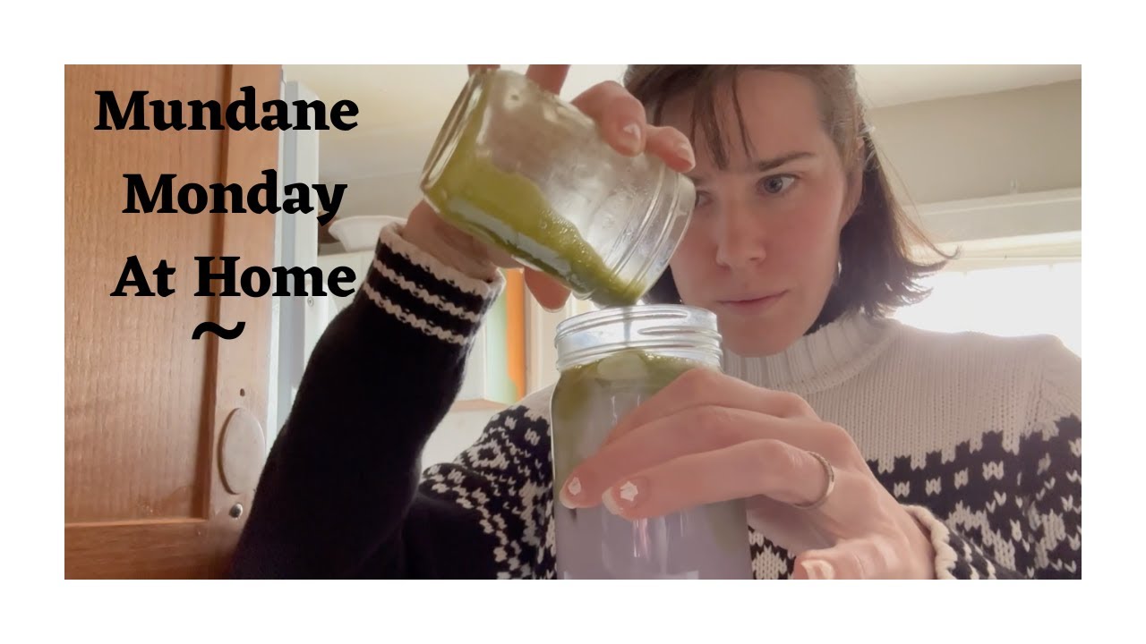A MUNDANE Monday at Home - Stay at Home Mom