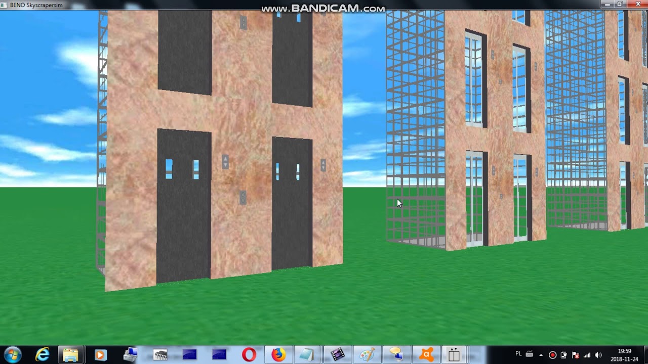 Wirtualne windy SKYSCRAPER