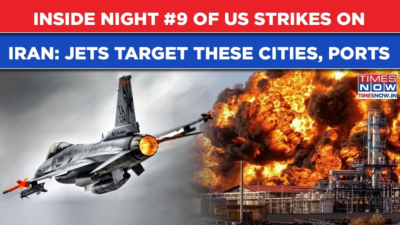 US Bombs Hell Out Of Iran: Inside 9th Night Of CENTCOM Strikes - Jets Target These Key Cities, Ports