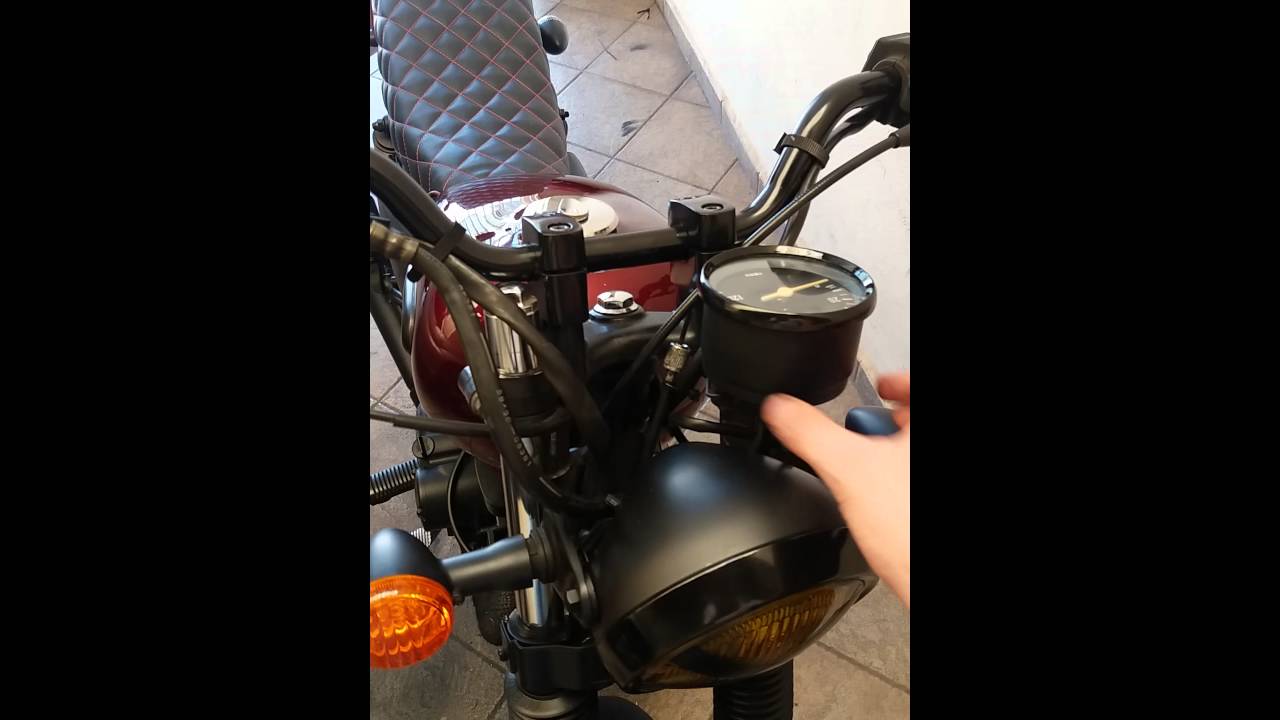 Intruder 125 café racer / brat / bratstyle / scrambler - 99% concluida