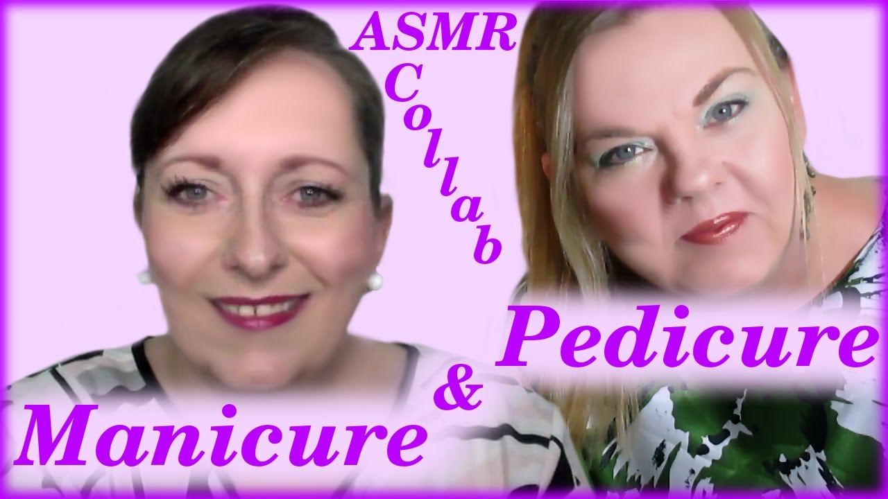 Manicure & Pedicure Beauty Salon Role Play ASMR Collaboration With Whispers123