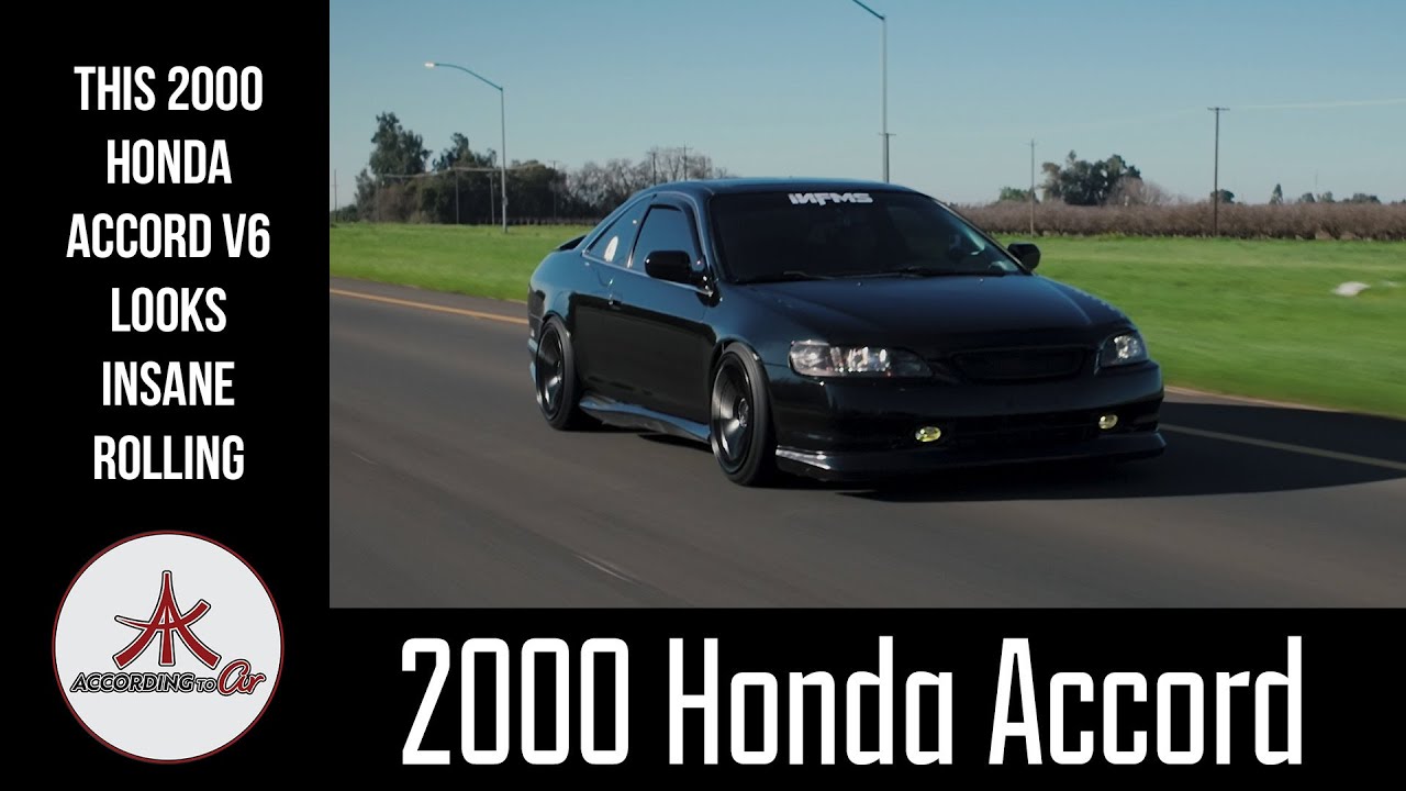 Этот Honda Accord V6 2000 года выпуска выглядит просто потрясающе на ходу.