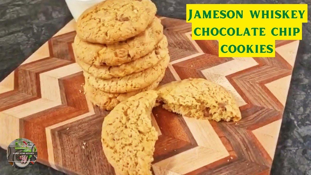 Jameson Whiskey Chocolate Chip Cookies/Irish Whiskey Chocolate Chip Cookies