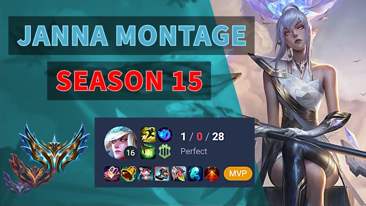 Janna Skill Ceiling | Pro View Montage | Season 15 High Elo
