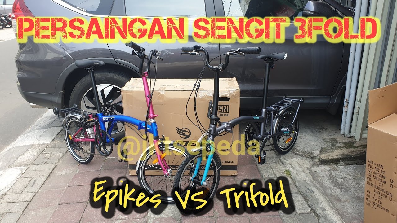 Sepeda mirip Brompton? | Element Pikes VS United Trifold