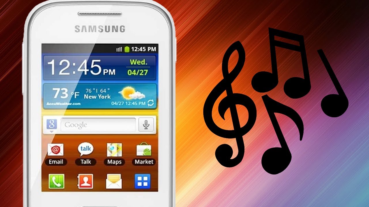 Samsung S5300 Galaxy Pocket. Ringtones
