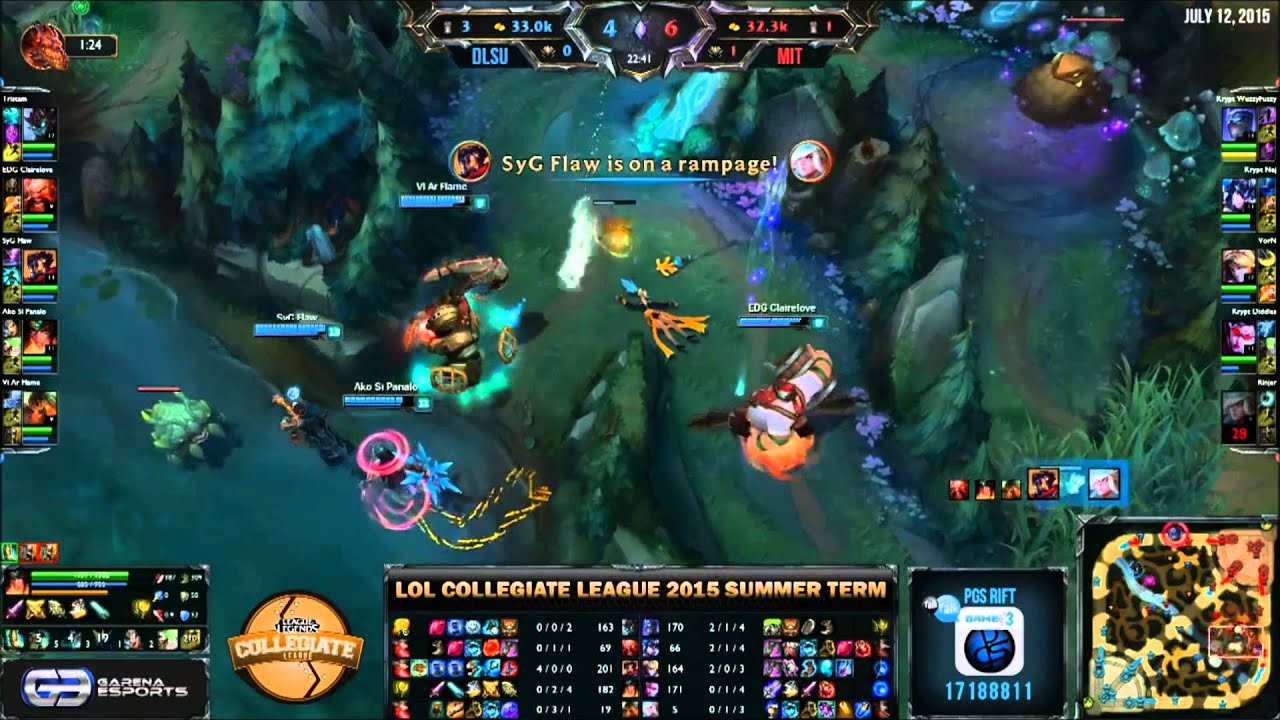 LCL Summer 2015 W5 - DLSU vs MIT Game Highlights