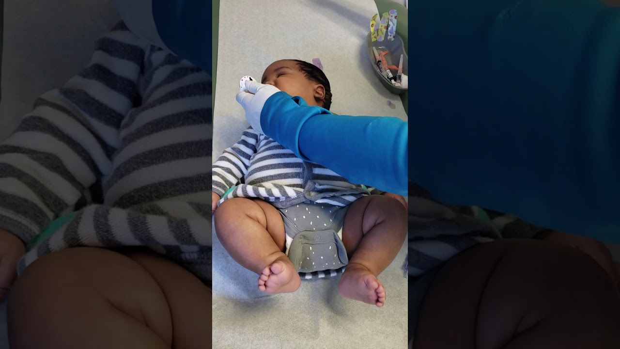 Baby's first vaccination