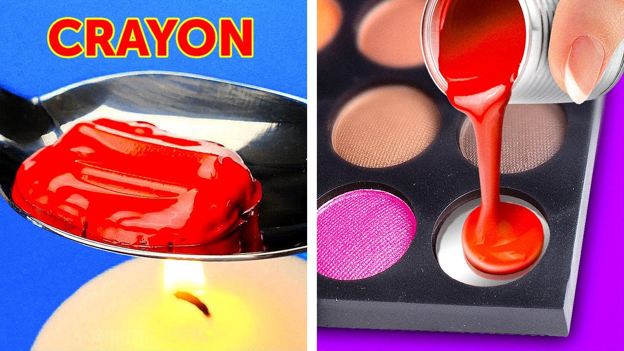 32 DIY MAKEUP PRODUCTS FROM EVERYDAY THINGS