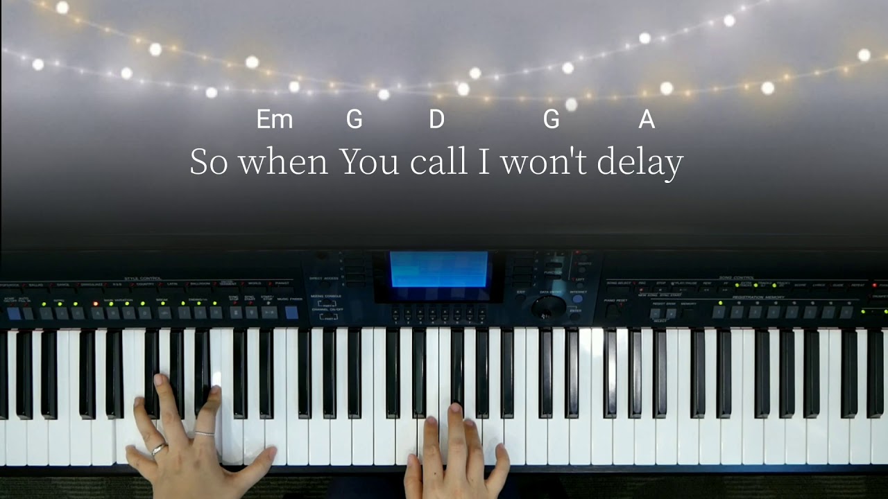 None But Jesus (Hillsong United)/ piano arrangement by laura banju