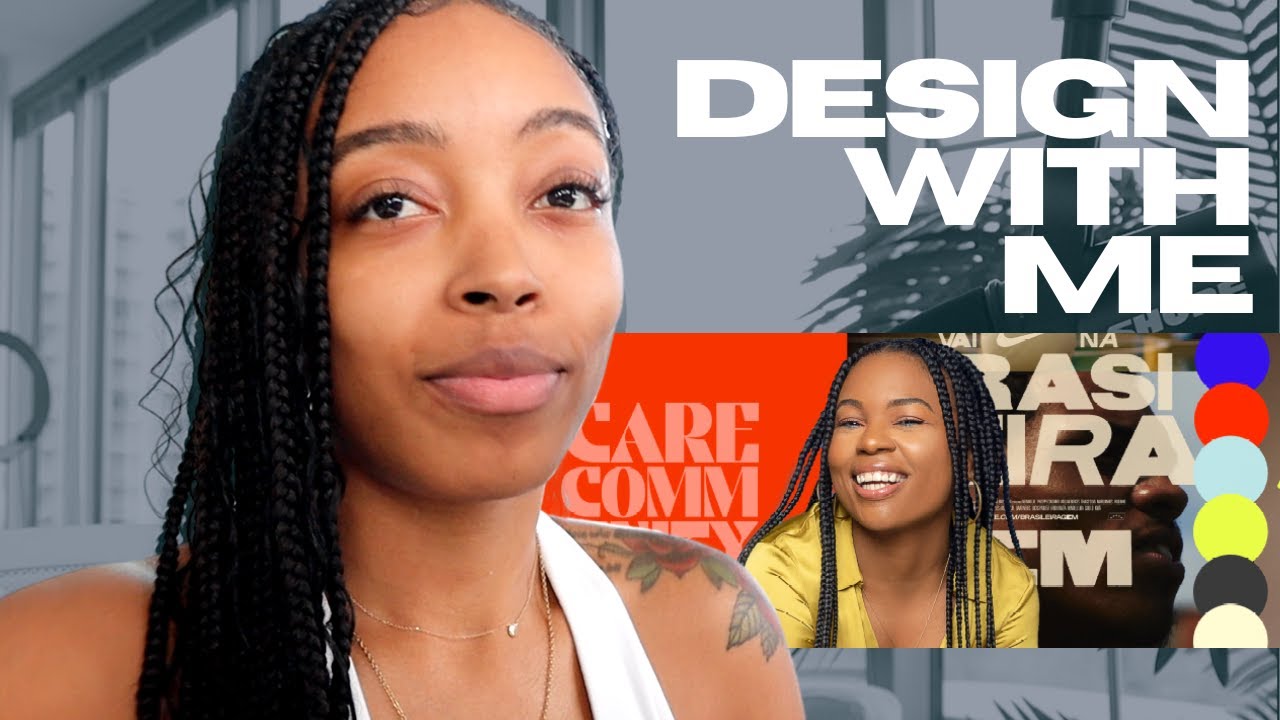 DESIGN WITH ME | Ugly color palettes & fighting creative block.