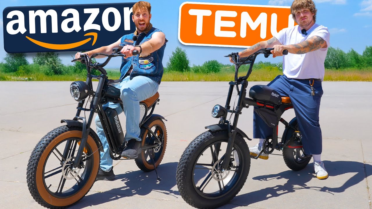 Amazon VS Temu Electric Bikes Challenge!