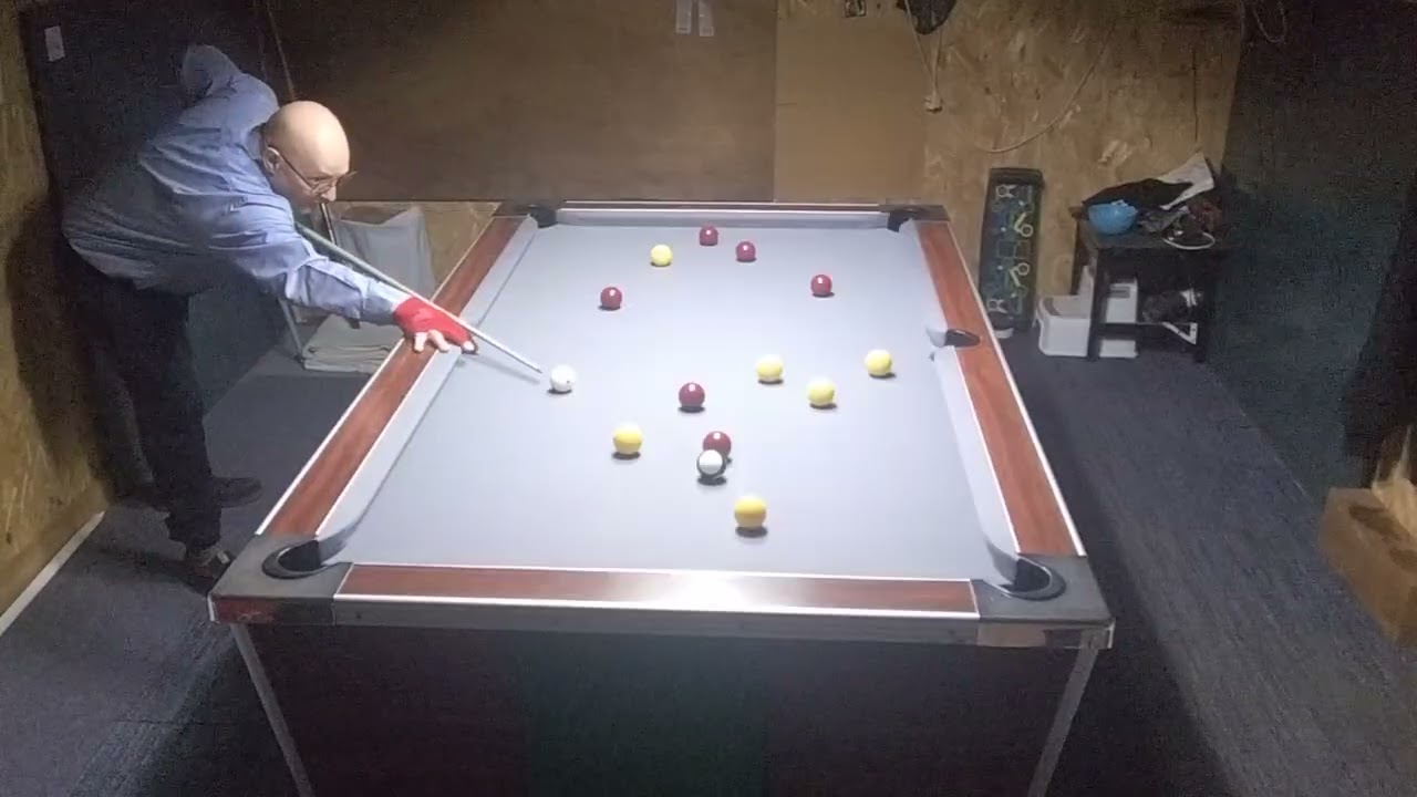 Alan Morgan run a 100 ball Challenge day 3