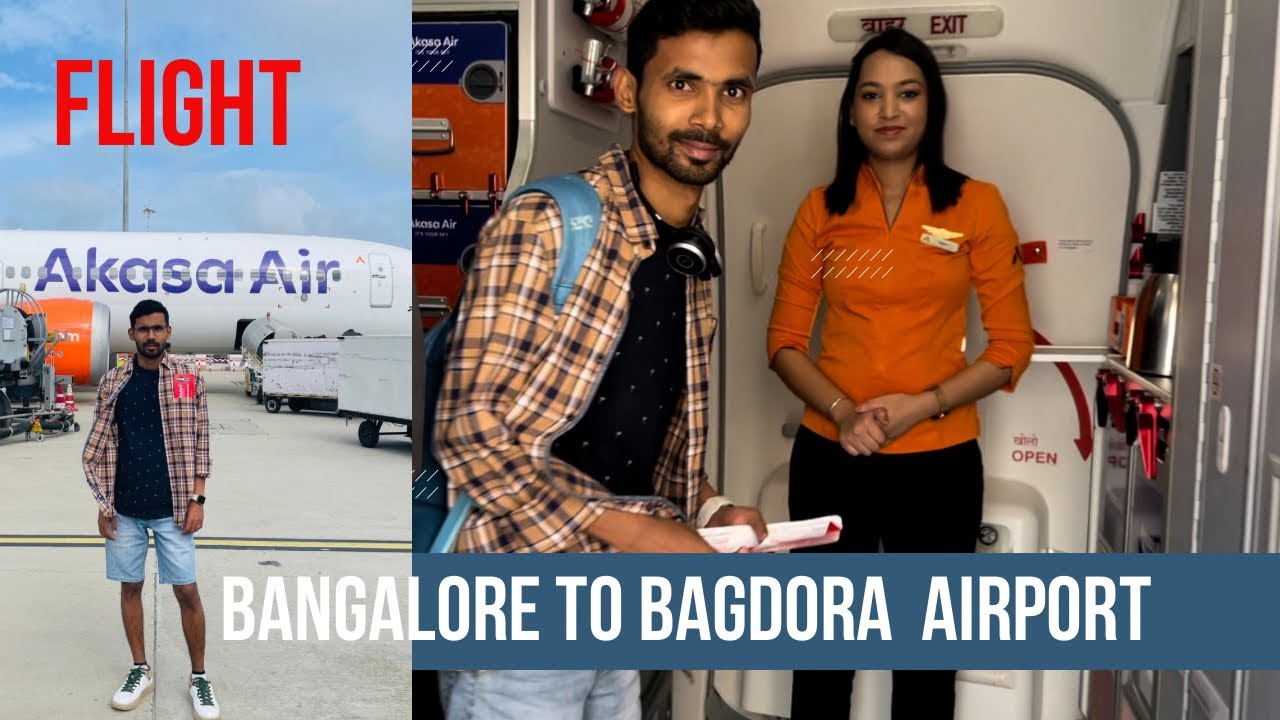 Bangalore to Bagdogra flight✈️| बैंगलोर से बागडोग्रा 🛫| घर चलो 😍 
