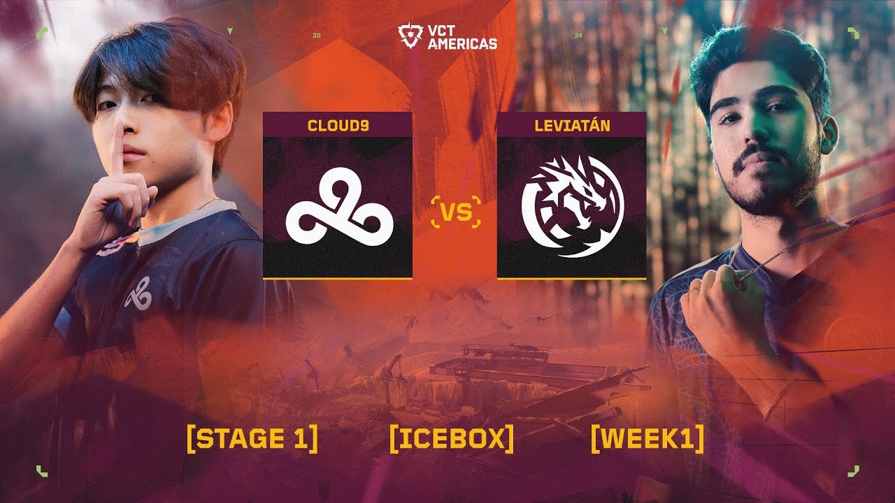 Cloud9 vs Leviatán - VCT Americas Stage 1 - W1D1 - Map 1