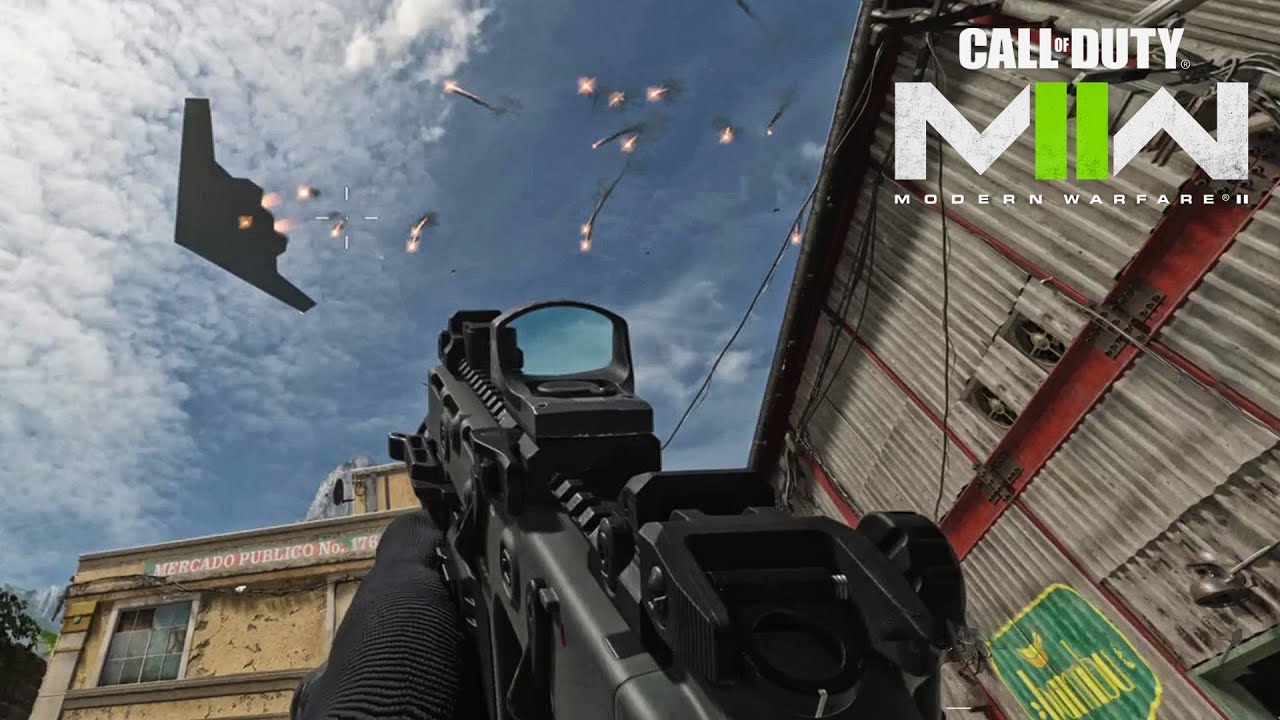 STEALTH BOMBER STREAK LOOKS TERRIFYING