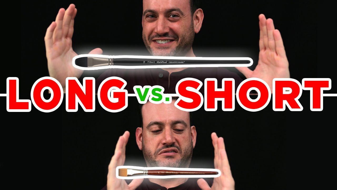 Artist Problem - Long Vs. Short Handle Brushes
