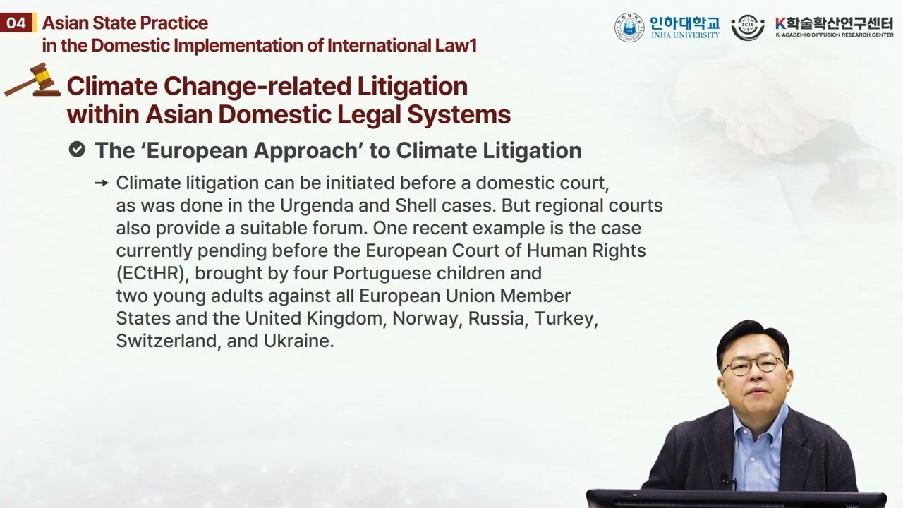 [3rd Year-week4] Climate Change-related Litigation within Asian Domestic Legal Systems