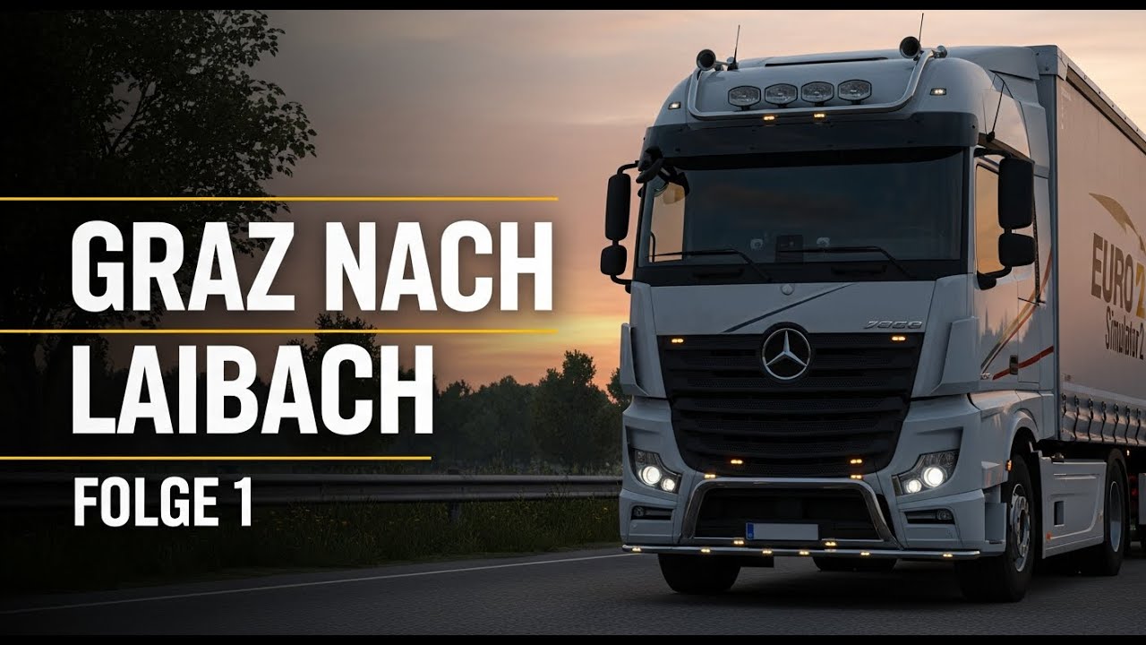 🚚 Euro Truck Simulator 2 – Folge 1: Von Graz nach Laibach | Craftian