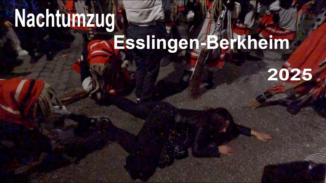 2025 #esslingen -Berkheimer #Nachtumzug #fasnetsumzug #Fasching  | Schwäbisch-alemannische Fastnacht