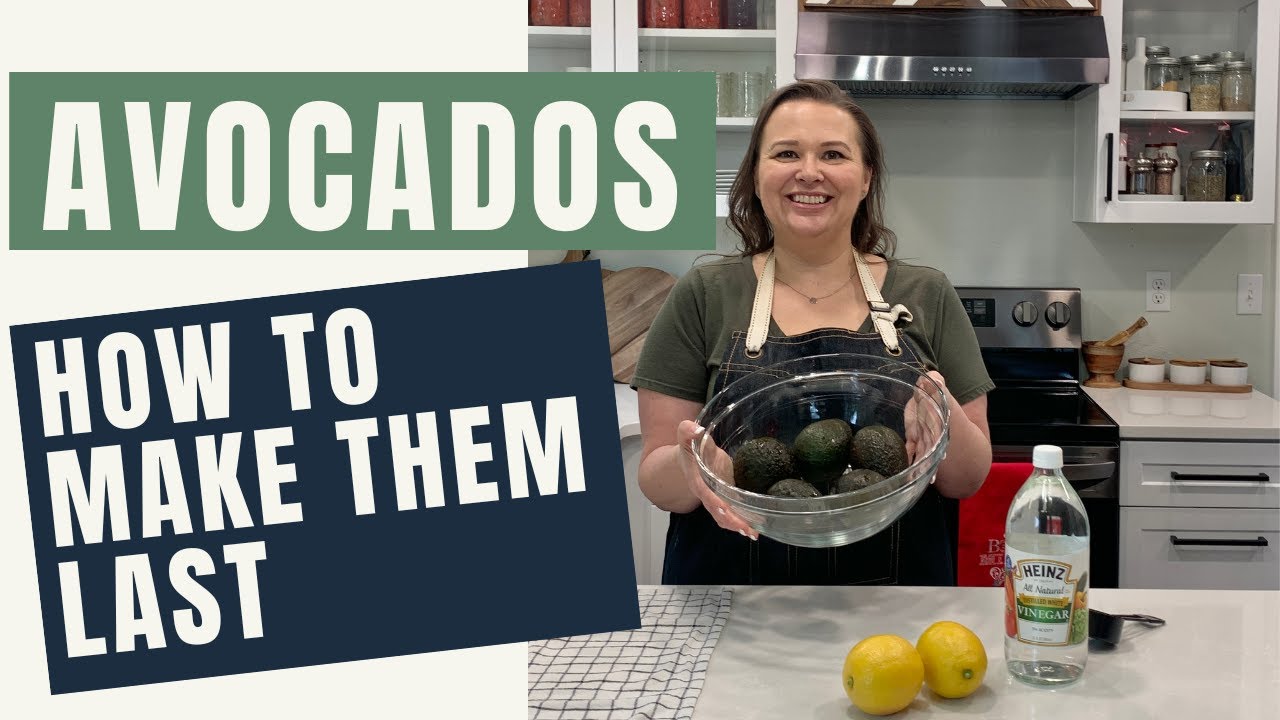How to Pick The Perfect Avocado | How to Keep Avocados Fresh