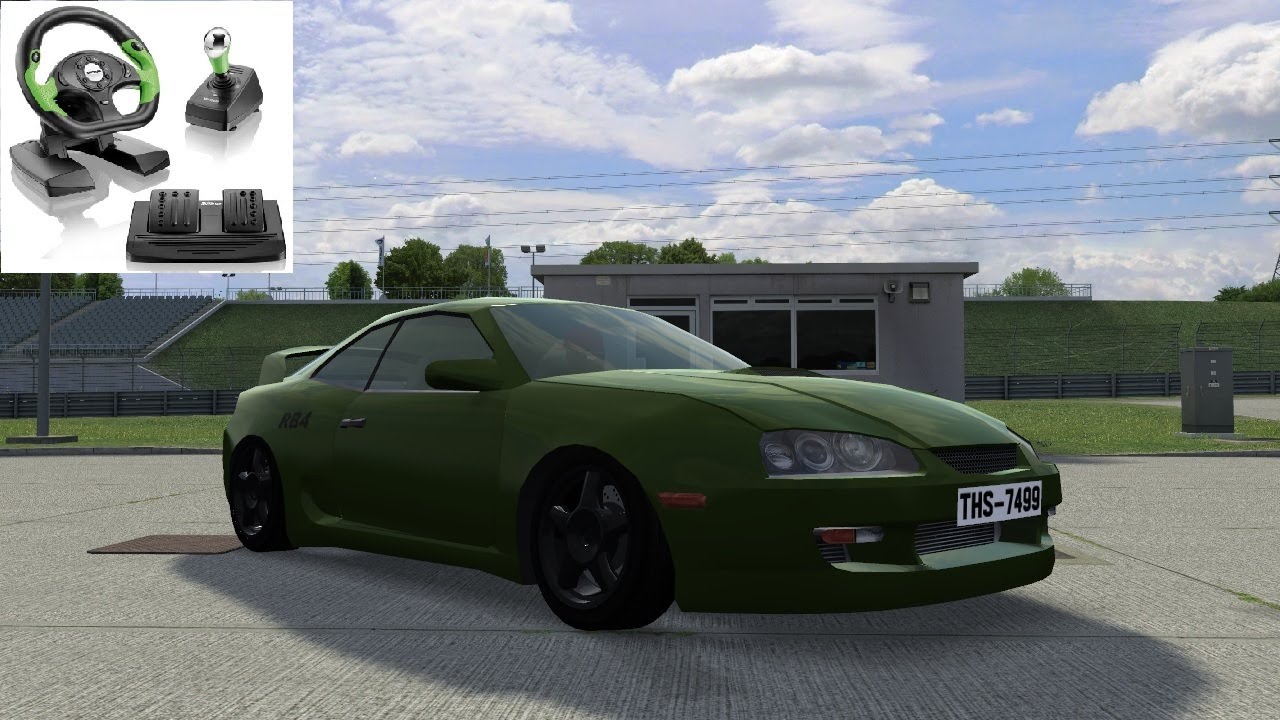 Jogando live for speed com o volante Multilaser gt-x