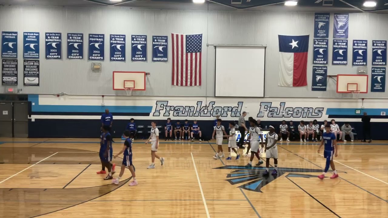 HMS 8th grade A team vs Frankford 3rd Qtr.