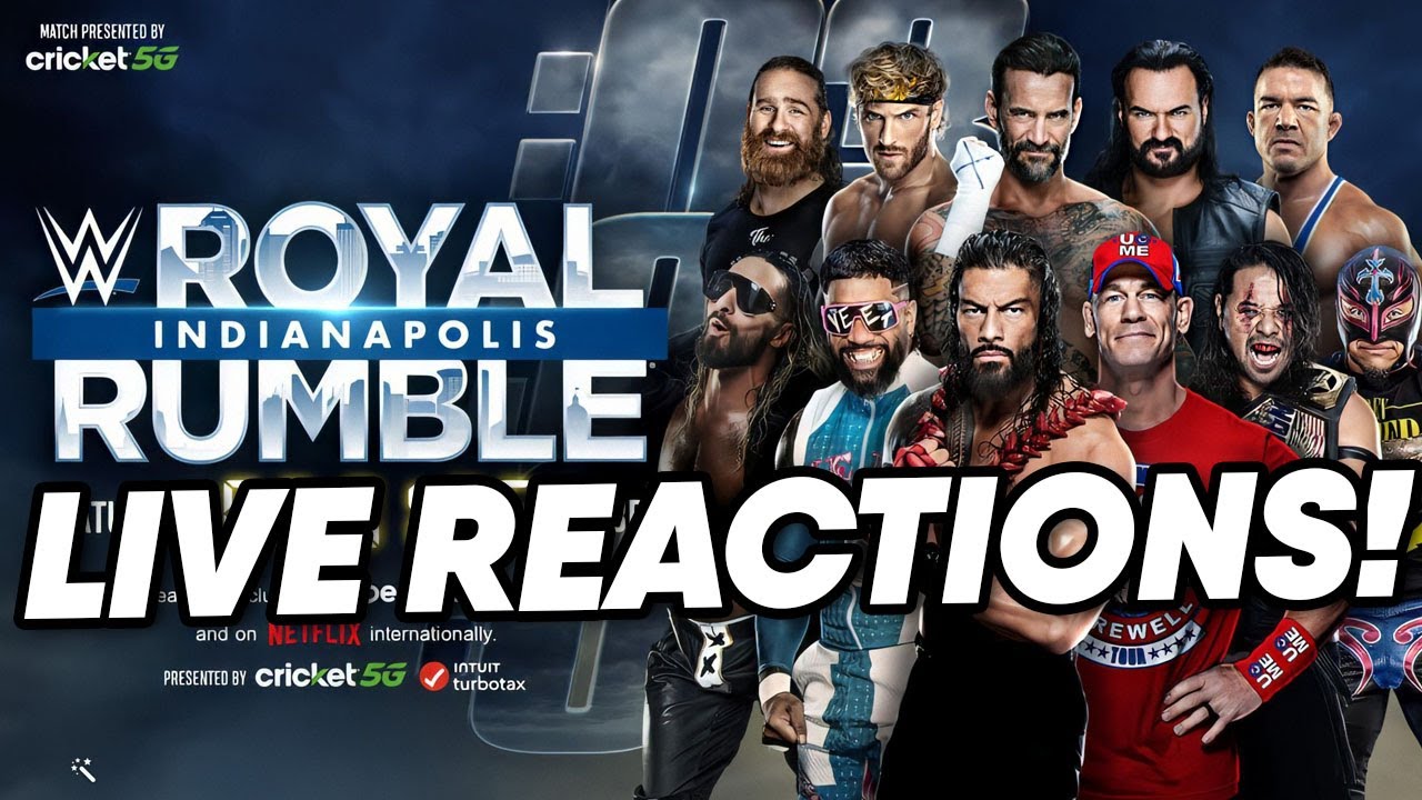WWE Royal Rumble 2025 Live Reactions! | WrestleTalk