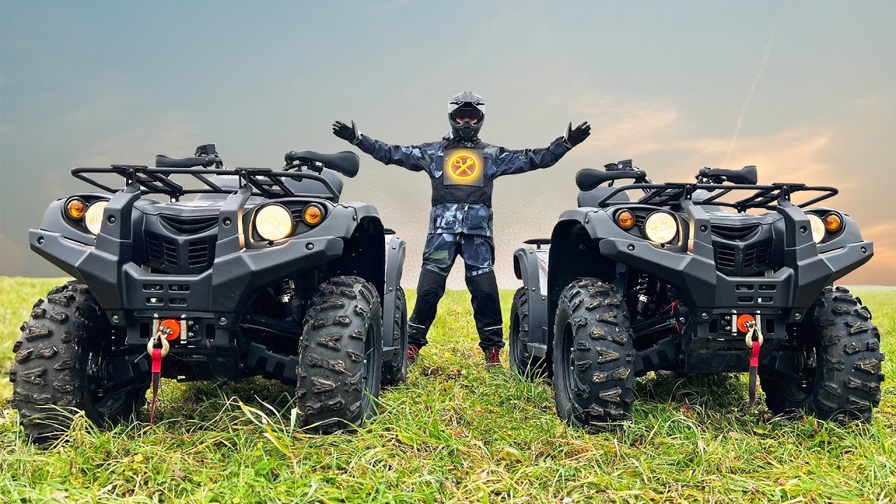 КВАДРОЦИКЛЫ БЕСТСЕЛЛЕРЫ! Baltmotors Striker 500 и 700