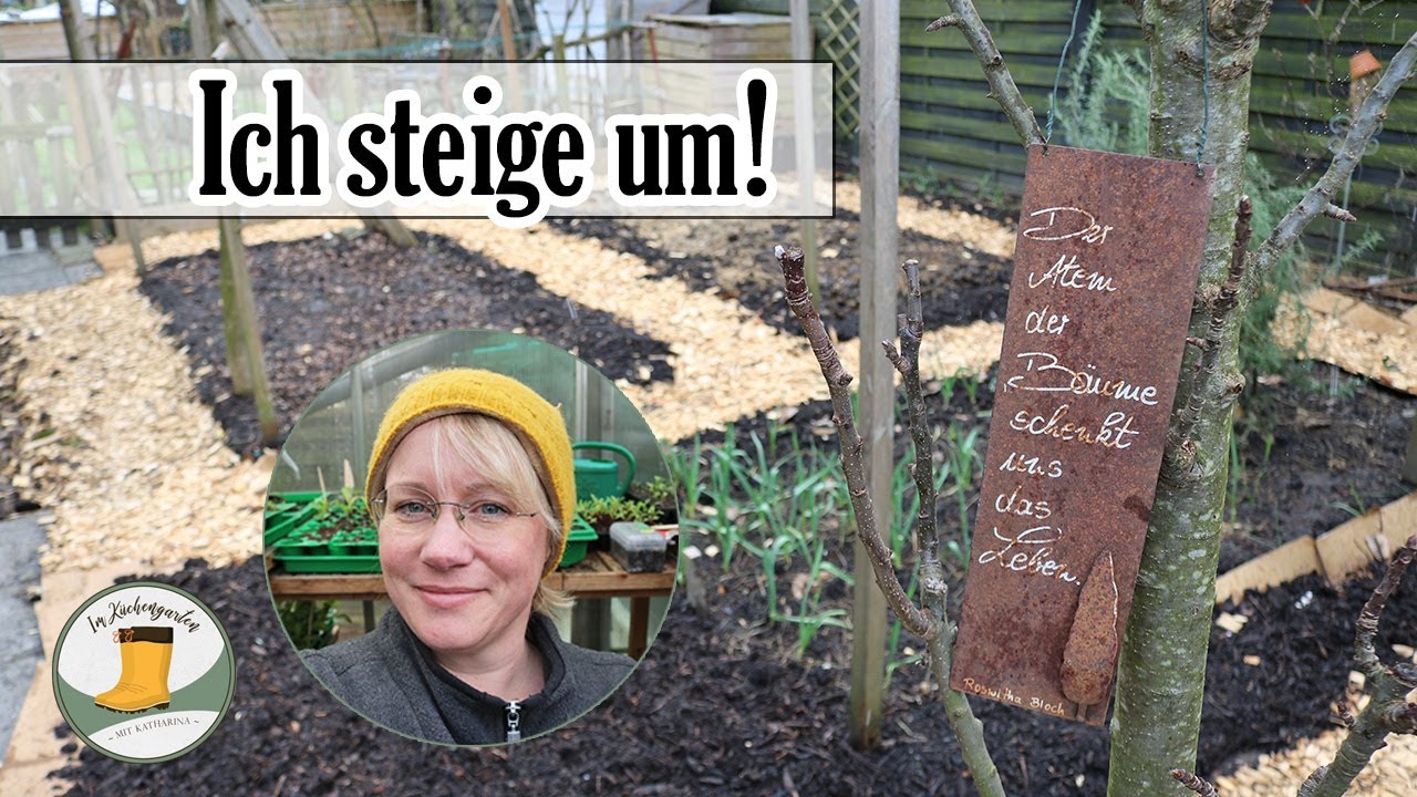 Weg von den alten Beetumrandungen!! - die Schnecken habe nichts mehr zu Lachen im Küchengarten