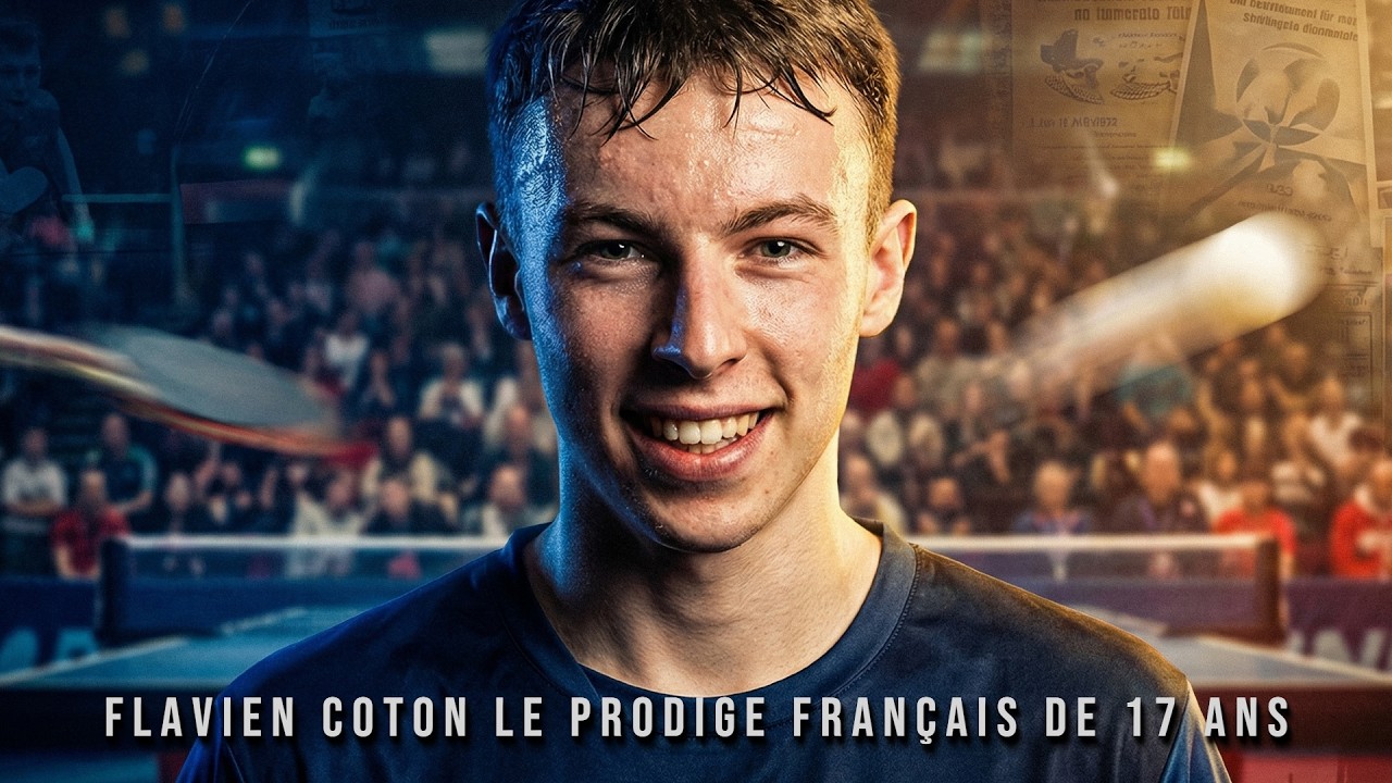 Comment Flavien COTON est devenu le NOUVEAU PRODIGE du Tennis de Table français