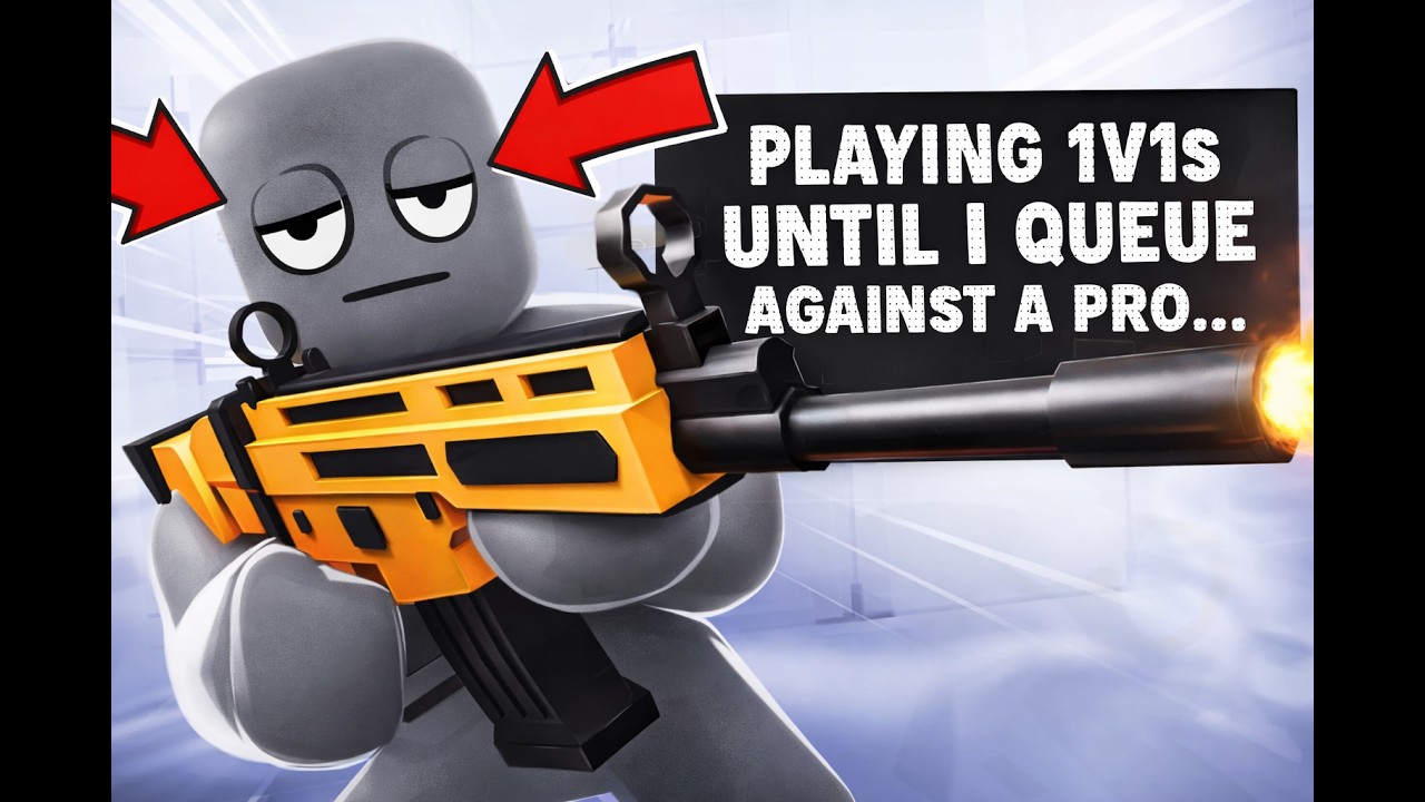 Playing 1v1s until i queue against a PRO... (Roblox Rivals)