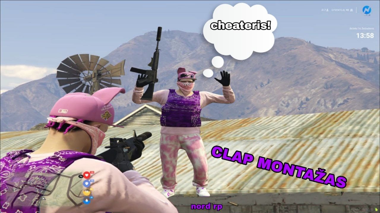pirmas clap montažas || Nord rp || fivem
