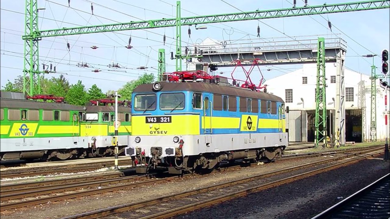 A GYSEV gépparkja