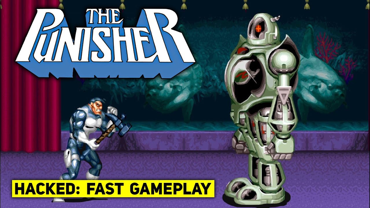 The Punisher 1993 Play with Punisher 2025 Gameplay (Cheats Used) 60FPS 1080p
