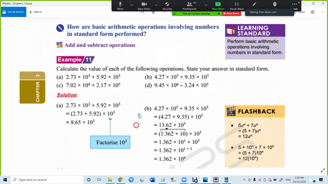 F3 C2 Standard Form