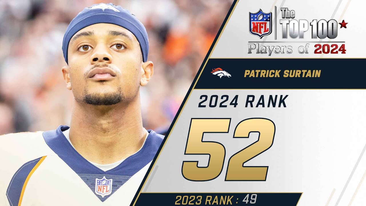 52: Patrick Surtain (CB, Broncos) | Top 100 Players of 2024