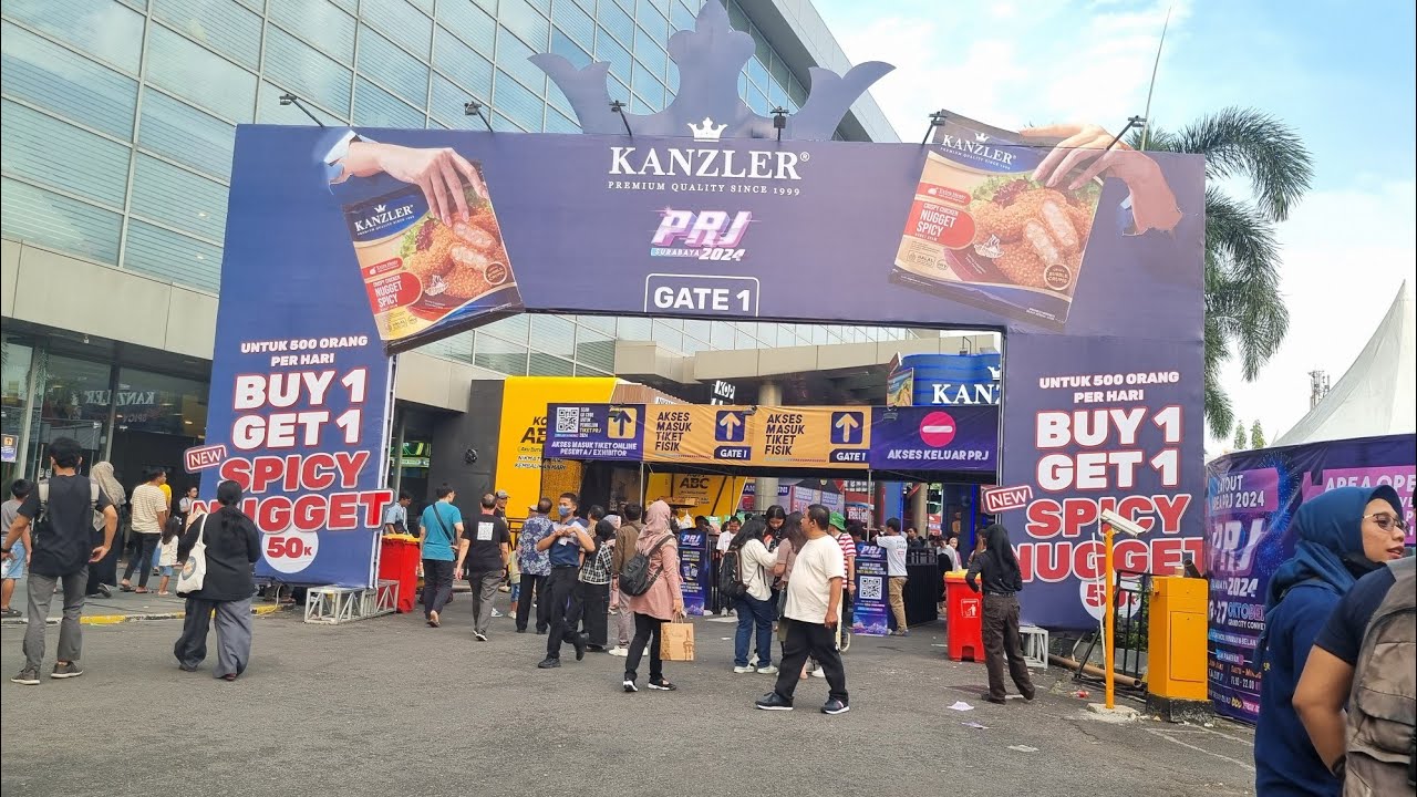 Pekan Raya Jawa Timur di Grand City Surabaya 2024 Luar Biasa Ramainya