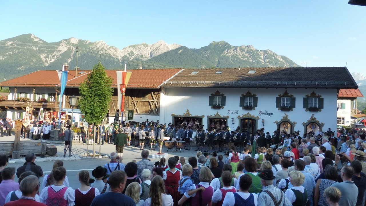 Serenade zum 125-j&auml;hrigen Jubil&auml;um der Feuerwehr Wallgau am 04.08.2016