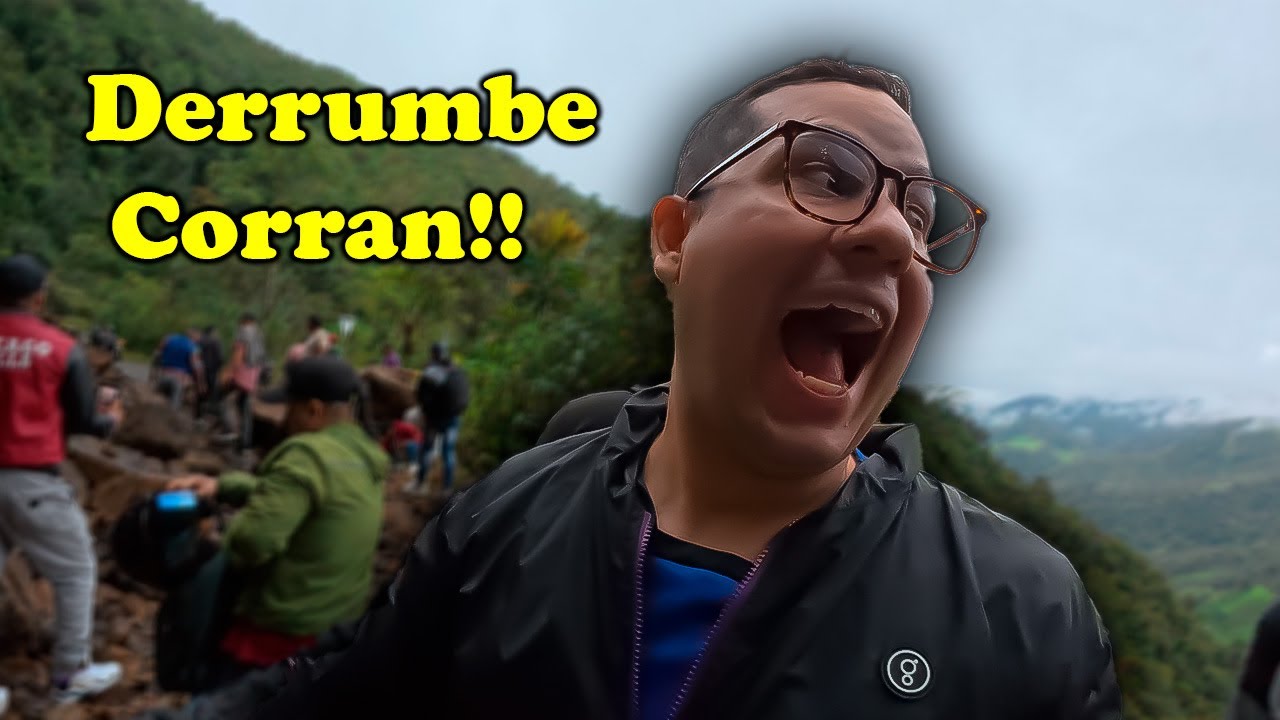 SALIMOS A RODAR Y A Correr 🏃 DERRUMBE RÍO 😱