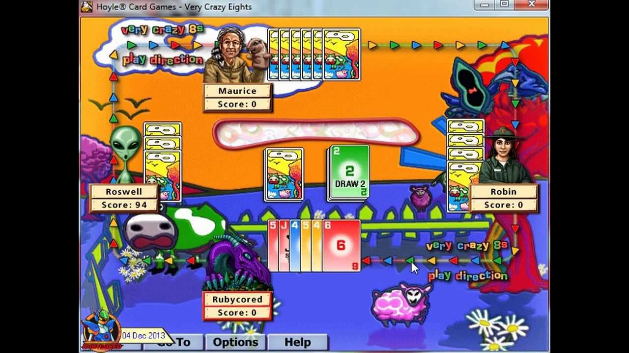 Hoyle Card Games 5 (2001) - Crazy Eights 01 (1st)[720p]